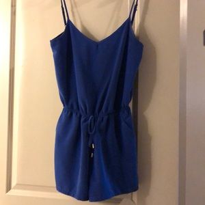 Cobalt Blue Romper